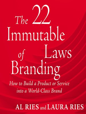 cover image of The 22 Immutable Laws of Branding